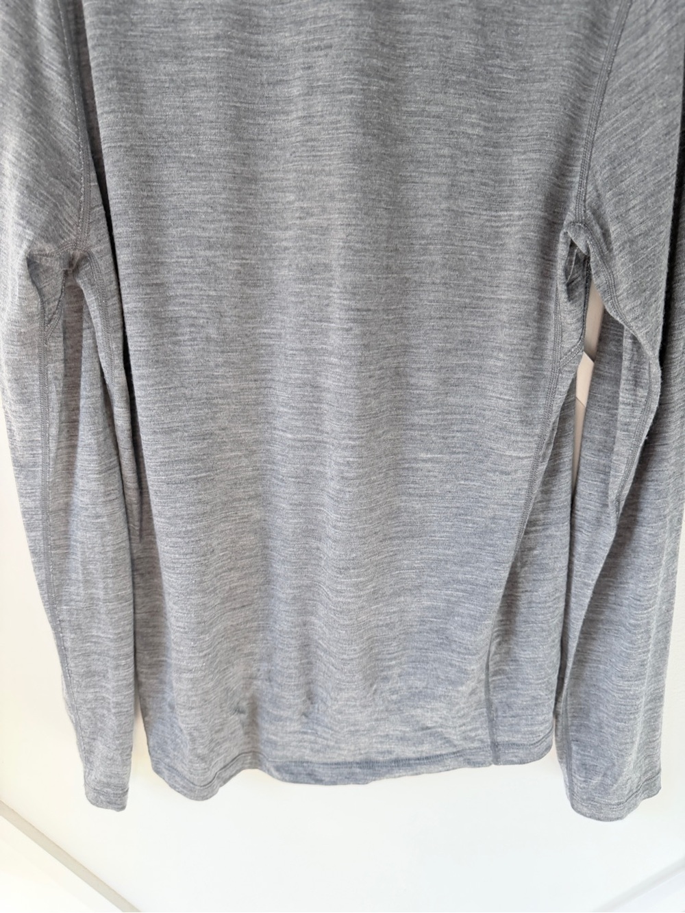 Icebreaker 200 Merino Wool Base Layer Men’s Large Grey |Thermal Outdoor| Hiking - Picture 12 of 16